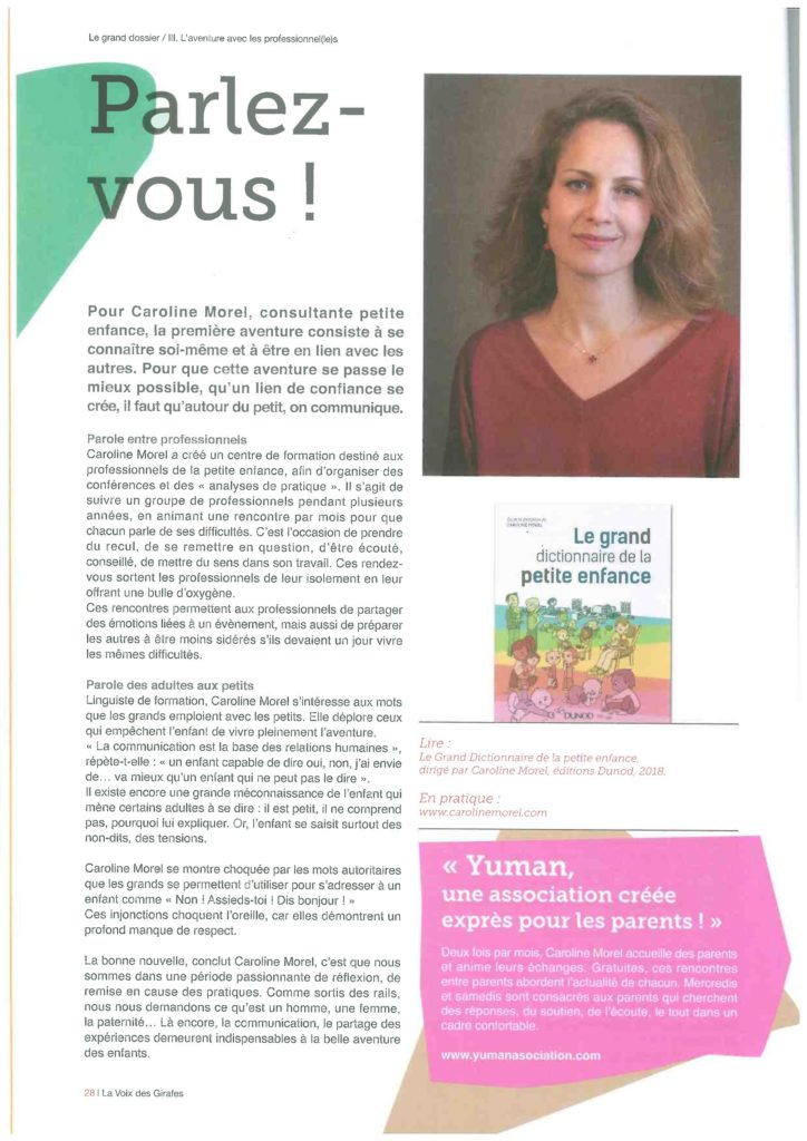 article presse Yuman